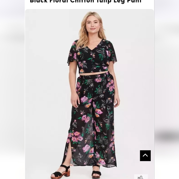 🍁🍂🌟2 PIECE SET!! Like new TORRID PANTS SET SIZE 2X - Picture 1 of 5